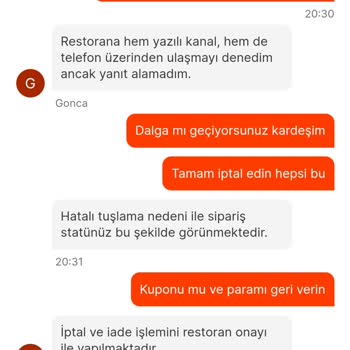 Migros Yemek Ve Maydanoz Döner Sorumsuzluğu