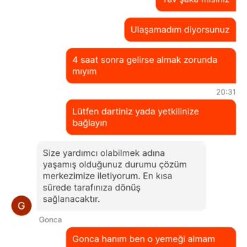 Migros Yemek Ve Maydanoz Döner Sorumsuzluğu