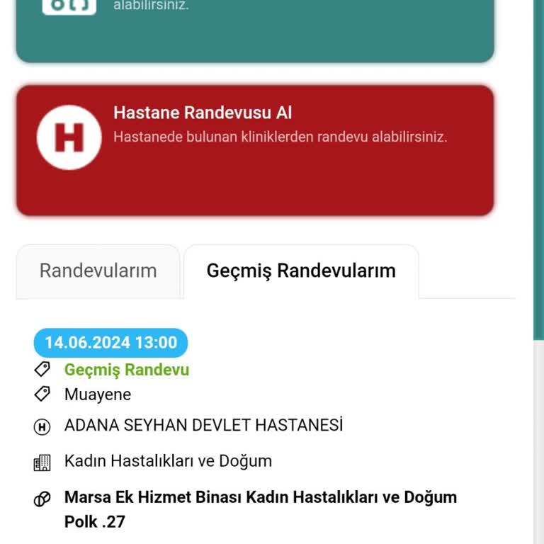 Adana Seyhan Devlet Hastanesi Randevu Saatlerine Hastanenin Uymaması