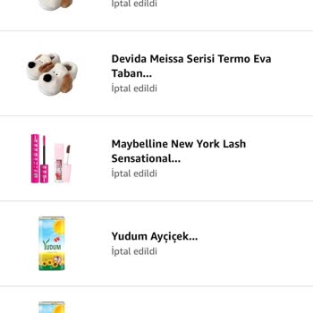 Amazon Sürekli Siparişlerimi İptal Ediyor