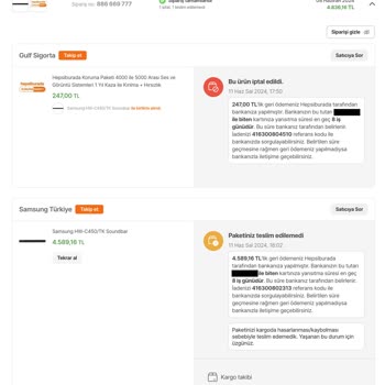 hepsiJET Hepsiburada Ve Hepsijet İle Yaşadığım Sorunlar