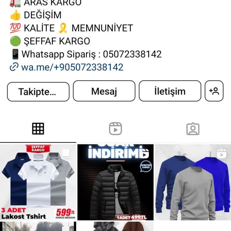 Denim.trader (Instagram) Aldığım Tişörtler Hayal Kırıklığı Yarattı