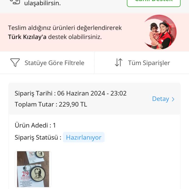 Çiçek Sepeti Uygulamasından Şikayetçiyim