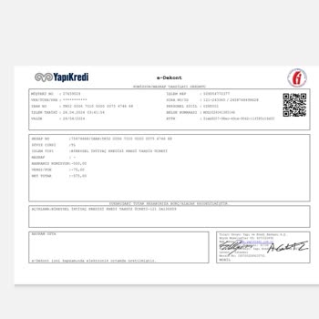 Yapı Kredi Tahsis Ücret İadesi