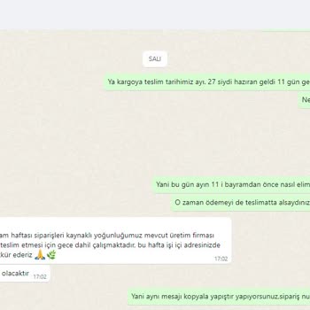 Reydeko Halımı Teslim Etmiyor