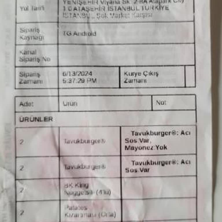 Tıkla Gelsin Eksik Teslimat Temin Edilemiyor