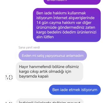 Meysa Design Şikayet