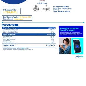 Turkcell Fatura Şişirmesi Detayları