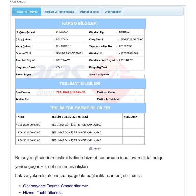 Aras Kargo Neden Dağıtım Yapmıyor?!