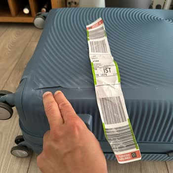 THY Turkısh Airlines Hasarlı Bagaj Oyunu