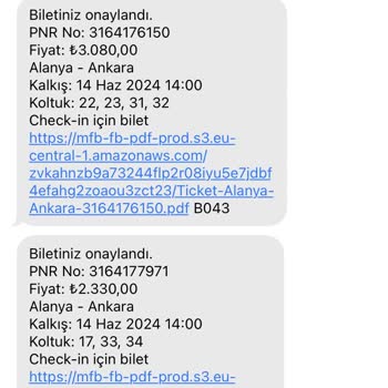 Kamil Koç Son Dakika Koltuk Numara Değişikliği