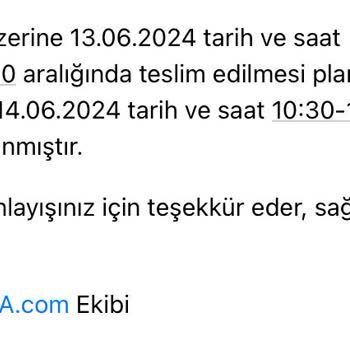 Carrefour SA Sipariş Teslim Edilmemesi Hk.