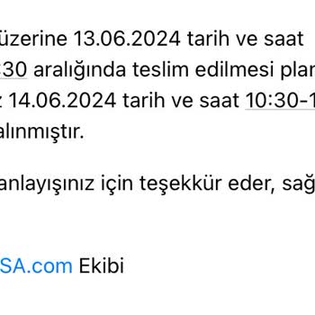 Carrefour SA Sipariş Teslim Edilmemesi Hk.