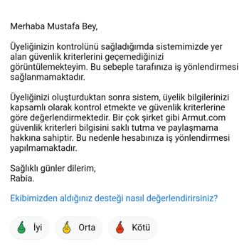 Armut Hizmet Ver Uygulaması Sistem Üyeliği