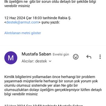 Armut Hizmet Ver Uygulaması Sistem Üyeliği