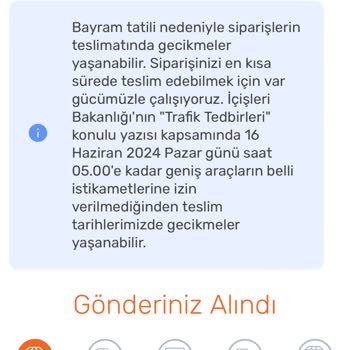 Borusan Lojistik Gelmeyen Kargo Yapmışlar