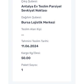 Borusan Lojistik Gelmeyen Kargo Yapmışlar