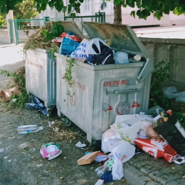 Konya Büyükşehir Belediyesi Selçuklu Dumlupınar Da Çöp Sorunu
