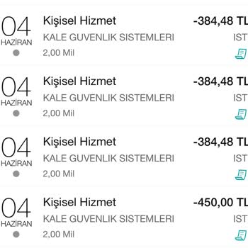 Kale Alarm Kredi Kartından Fazla Çekilen Paralar