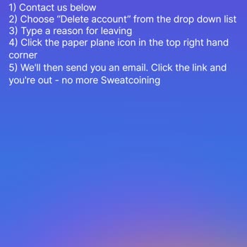 Sweatcoin Silmek İstiyorum Ama Silmeme Onay Verilmiyor