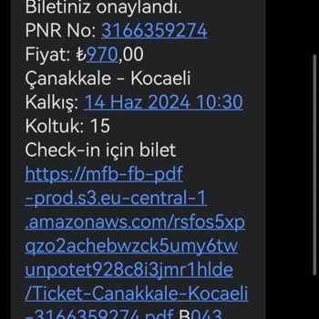 Kamil Koç Son Dakika Bilet İptali