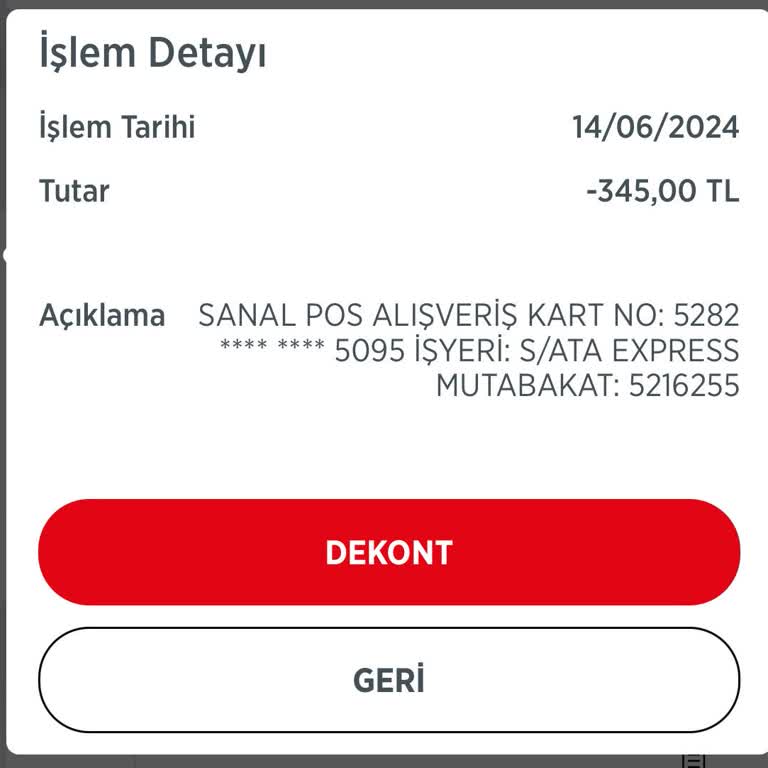 Tıkla Gelsin Paramı Çekti Ama Siparişimi Oluşturmadı
