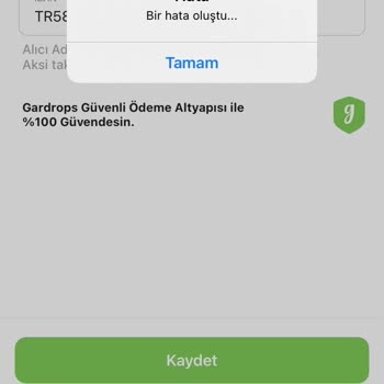 Gardrops Bakiyesini Hesabıma Aktaramıyorum!