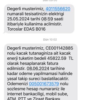 Toroslar Elektrik Dağıtım Enerjisa Yapmadığım Bir Şey İçin Ceza Kesti