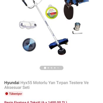 Trendyol'dan Aldığım Hyundai Tırpan Sürekli Arızalanıyor!