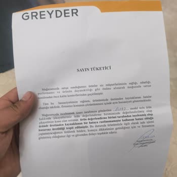 Greyder Pişmanlıktır İlgisiz Firma