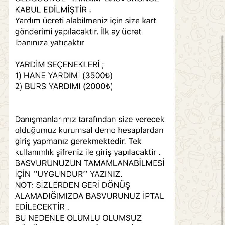 Miraç Vakfı Yardım Şikayeti Olumsuz