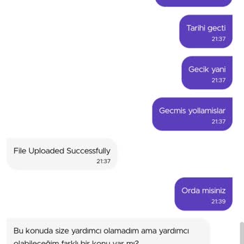 Getir Tarihi Geçmiş Ürün, Ücret İadesi Yok, Hayvan Sagligi Tehlikede
