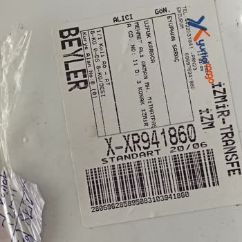 Yanlış Adres Yurtiçi Kargo Eriyen Tereyağı