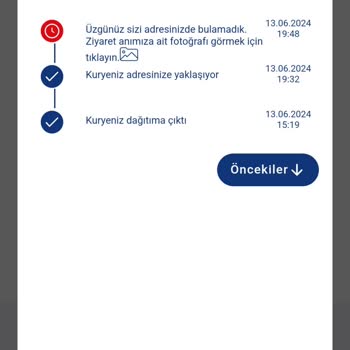 Aras Kargo Evde Bulunmama Rağmen Teslim Edilmeyen Kargo