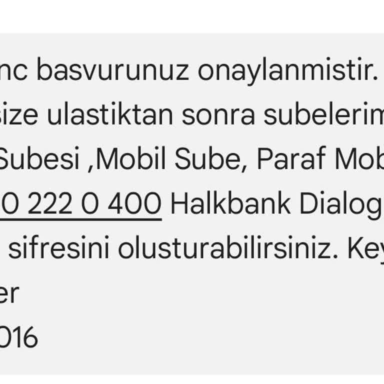 Halkbank Kart Başvurusu Yapmama Rağmen Onaylanmış
