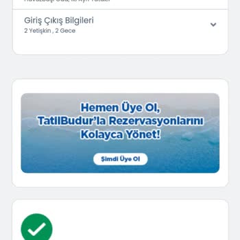 Tatilbudur Otel Sahibiyle Bir Olup Rezervasyonumu İptal Ett
