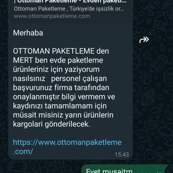 Evde Paketleme Türkiye Kişisel Bilgilerimin Güvenliği Konusunda Endişeliyim