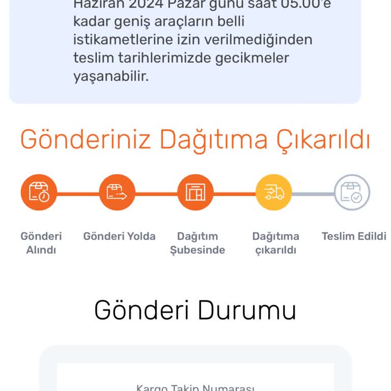 Sende O Kargo Şirketi Mağduriyeti