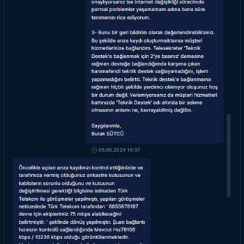 Comnet Sitelere Erişim Kısıtlaması, Verimsizlik, Kötü Hizmet Ve Üslup Sorunu