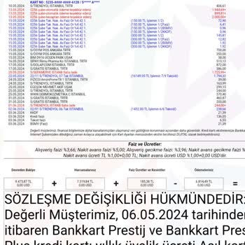 Ziraat Bankası Ziraat Genç Kredi Kartı İade Tutarı Borcumdan Düşmedi