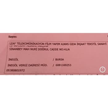 Leaf Telekomünikasyon Vodafone İnegöl Şubesi