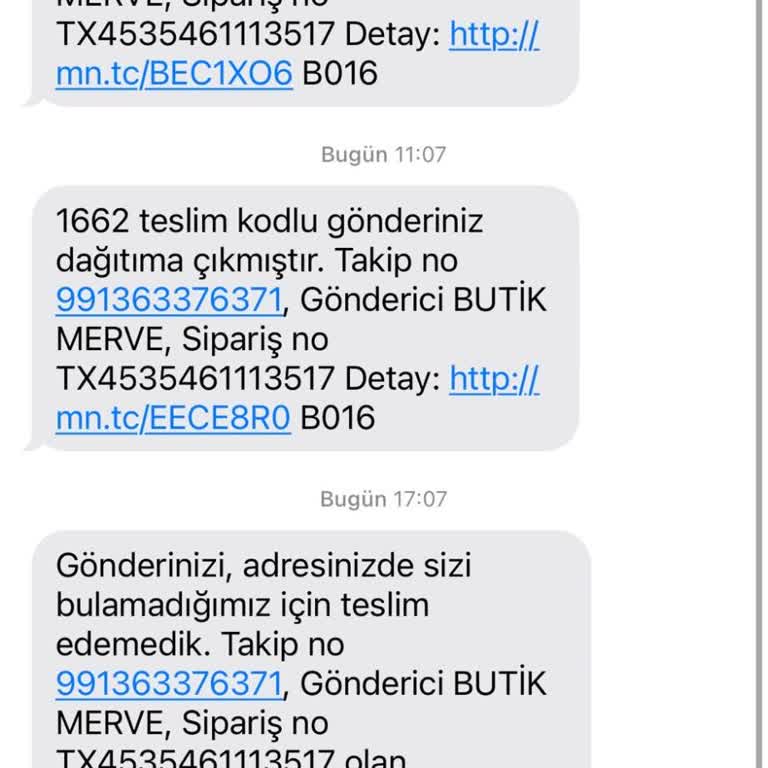 MNG Kargomu Teslim Etmedi