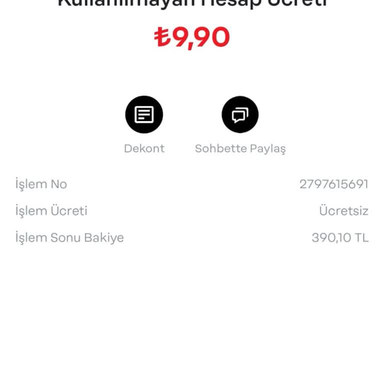 Papara Tarafından Kesilen Hesap Kullanmama Kesintisini İadesi