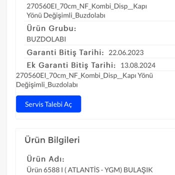 Arçelik No Frost Buzlanma