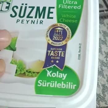 Teksüt Süzme Peynir İçinde Yabancı Cisim Tadı Acı!