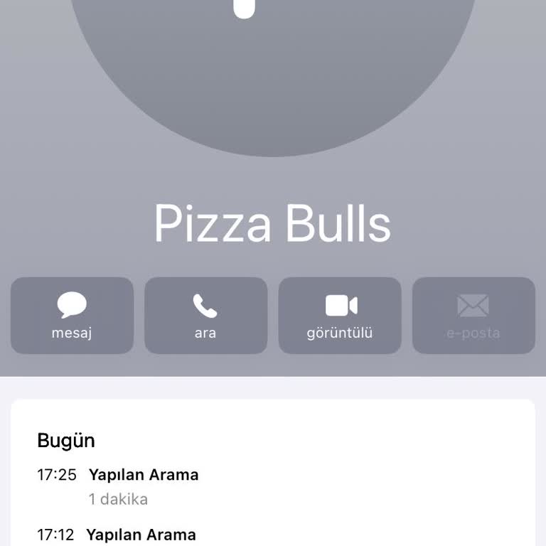 Pizza Bulls Geciken Siparişi Ve Personelin Kötü Tavrı