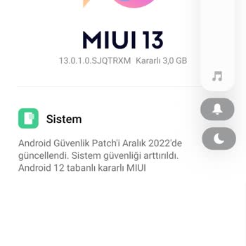 Xiaomi Redmi 9T Sistem Güncellemesi Hatası