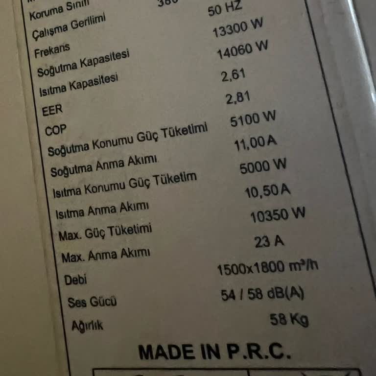 DemirDöküm Klima E6 Uyarısı Veriyor