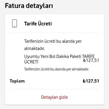 Vodafone Tarife Ücretlerinin Her Ay Zamlanması