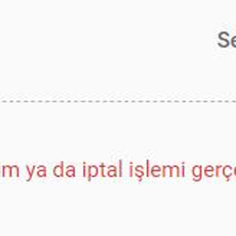 Obilet Müşteri Hiz. İşini Yapmıyor